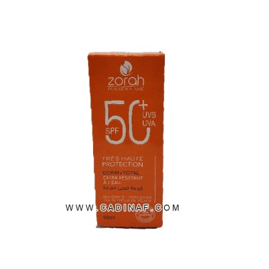 ECRAN TOTAL ZORAH 50 ML COS