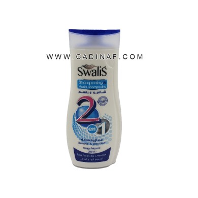 SHAMP SWALIS 250 ML 2 EN 1