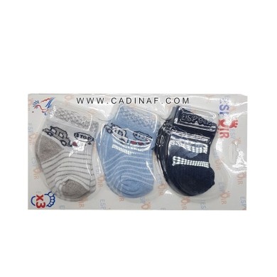 CHAUSETTE BEBE 3PCS