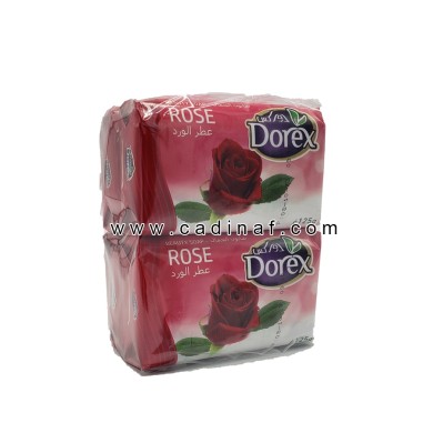 SAVON DOREX 4 X 100 GR ASS...