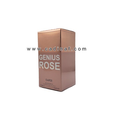 EDT GENIUS ROSE 100 ML 074