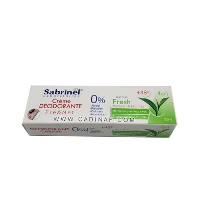 DEO CREME SABRINEL 25 ML TUBE